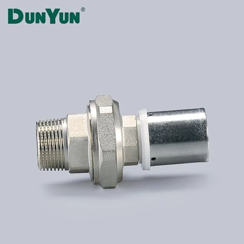 ASTM F877 Brass PEX Press Fitting Male Socket high quality
