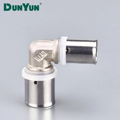 brass multilayer pex press fittings elbow 8205 brass multilayer pex press fittings elbow 8205